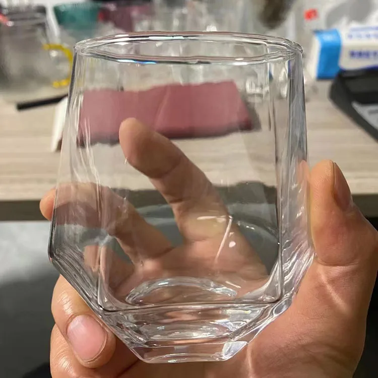 Manufacturer wholesale glass cups for drinks beverage for milk for coffee for tea for beer for spirits.