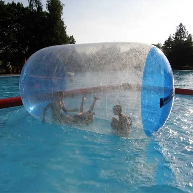 PVC / TPU Swimming Pool Toys Floating Walking Ball Inflatable Water Roller Ball for Sale