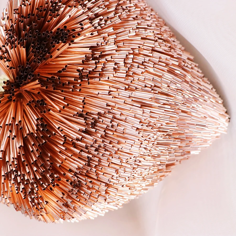 Environmentally friendly heart-shaped Christmas tree pendant made of PET material for Christmas decoration