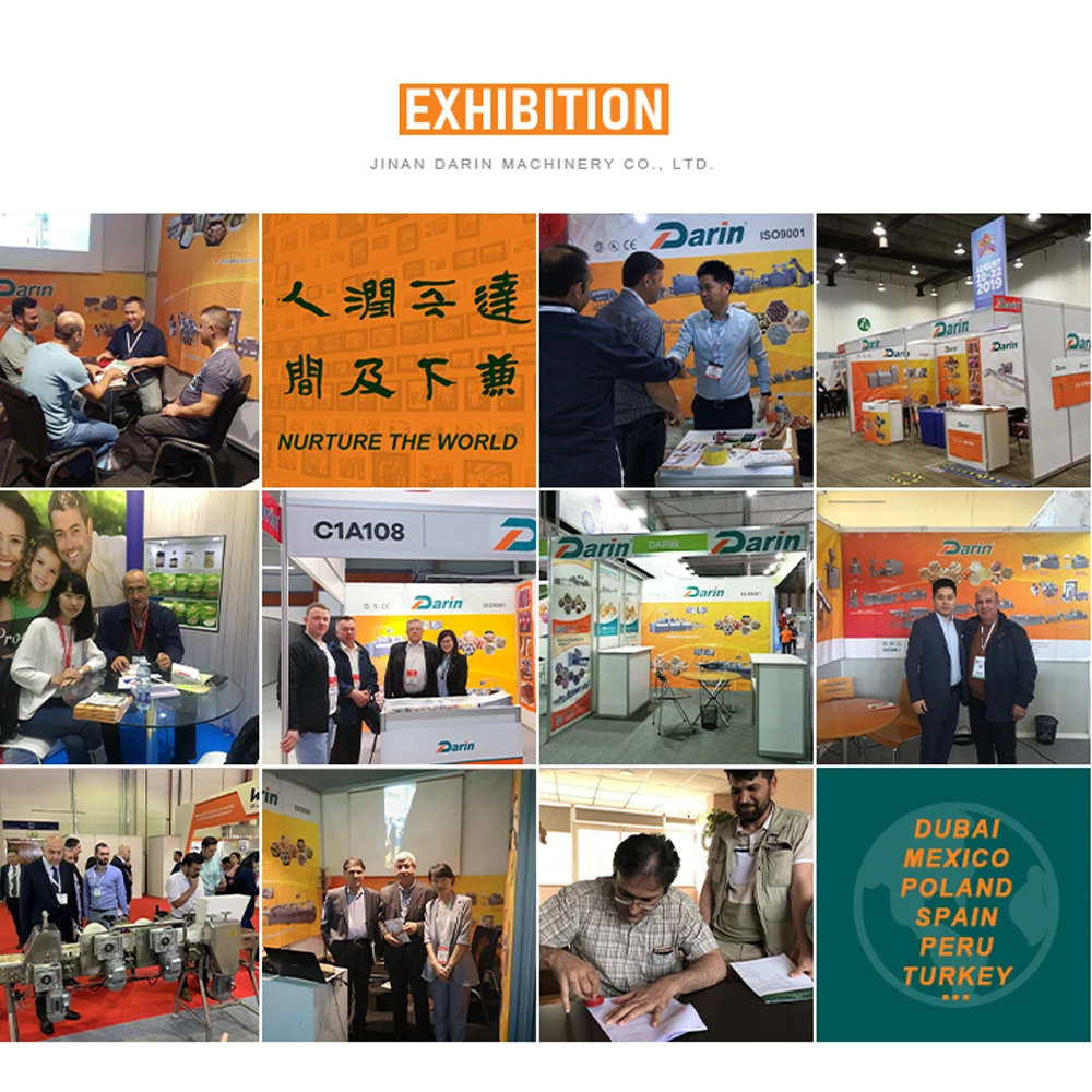 High Automatic Rice Filled Bar Core Filling Puffed Snack Food Extrusion Producing Machine Plant