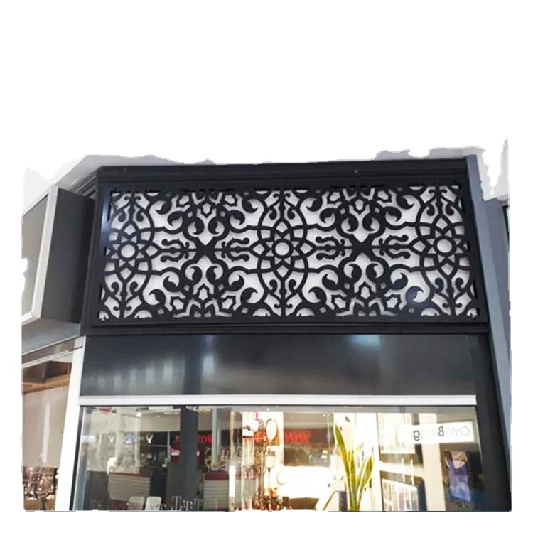 Factory direct stainless steel partition wall decorative laser cut metal screen room divider screen
