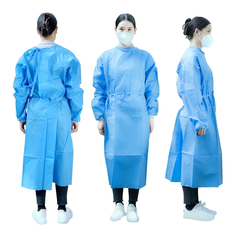 
Disposable Washable Isolation Reinforced Fabric Price Biodegradable Waterproof Medical Surgical Gown 