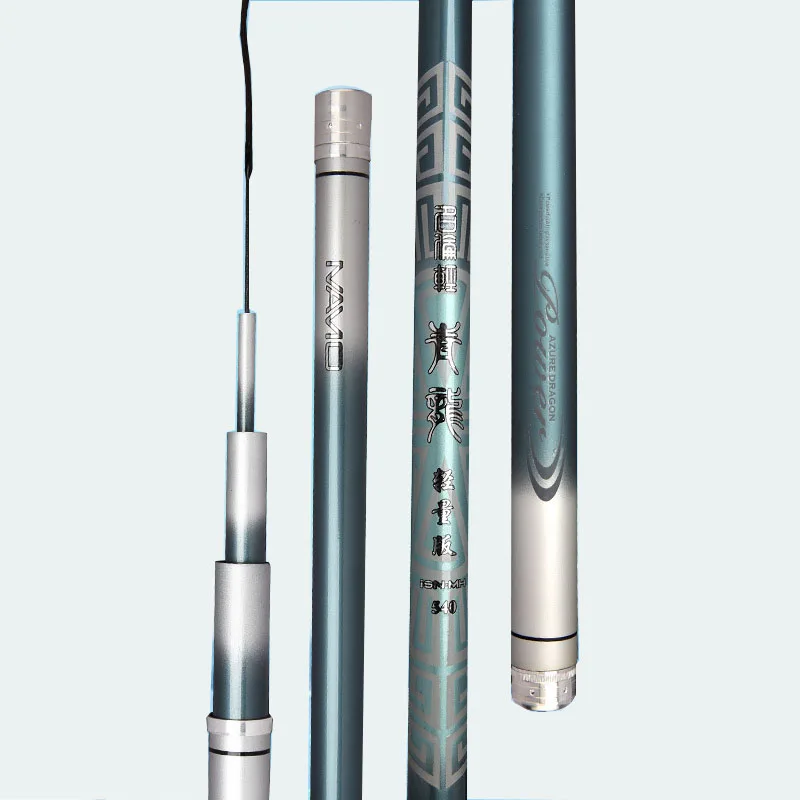 Wholesale Qinglong 19 Big Material Rod Super Light Super Hard Carp Rod Black Fish Carbon Table Fishing Rod