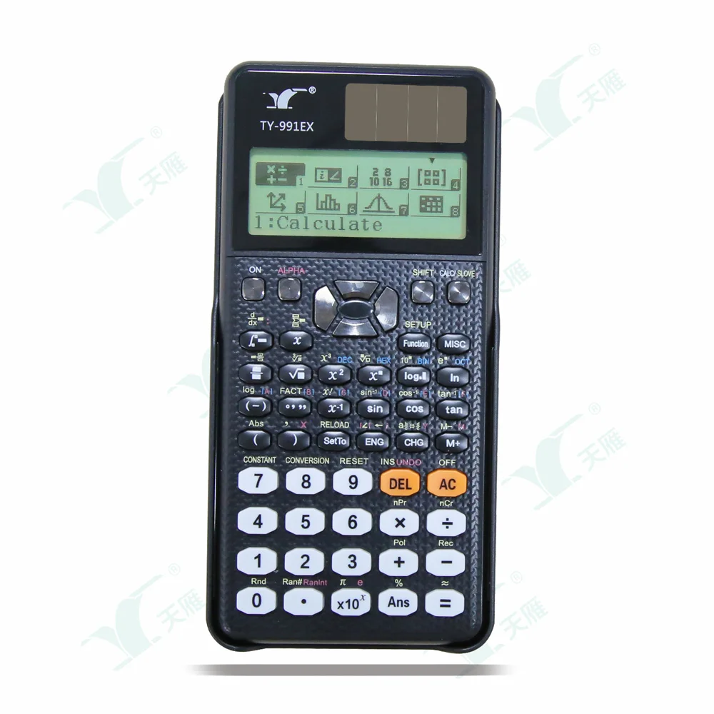 New Function Calculator Uniwise Handheld Multi-function Digital Display Dot Matrix Scientific Calculator