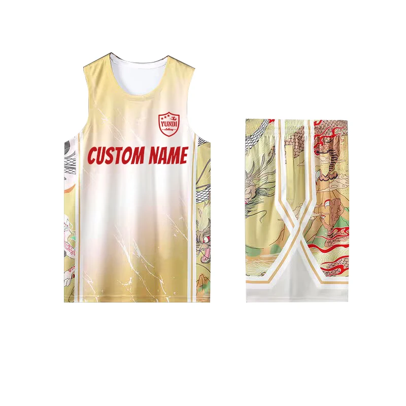 Custom Men Basketball Jerseys Printed Reversible Mesh Basketball Jersey Custom basketball jersey