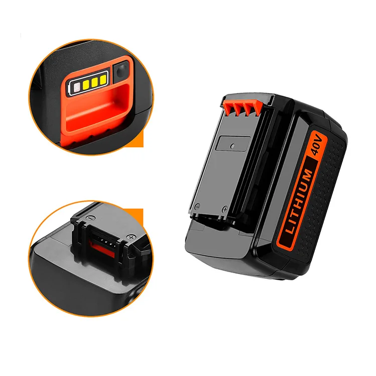 
2020 High Quality Wholesale 40v Fit Power Tool Rechargeable Deep Cycle Fit For Black Decker LBXR36 Battery 