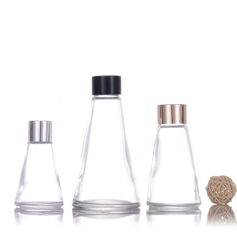 Clear Glass Perfume Bottle Practical Economy Fragrance Flacon Perfume Bottle for Cosmetic Aromatherapy Glass Bottle