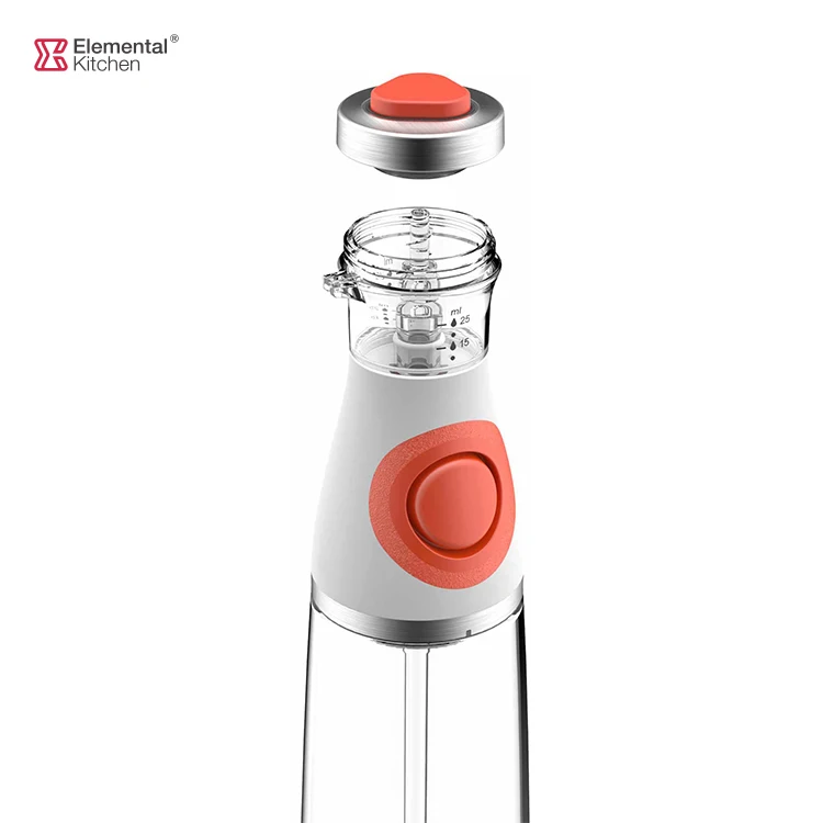 Customized Recycled Eco-friendly Kitchen Cooking Glass Vinegar Olive Oil Dispenser Bottle