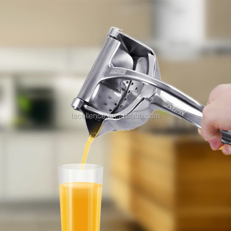 
Premium Metal Aluminum Juicer Maker Fruit Squeezer Lemon Hand Press for Lemons Citrus and Watermelon 