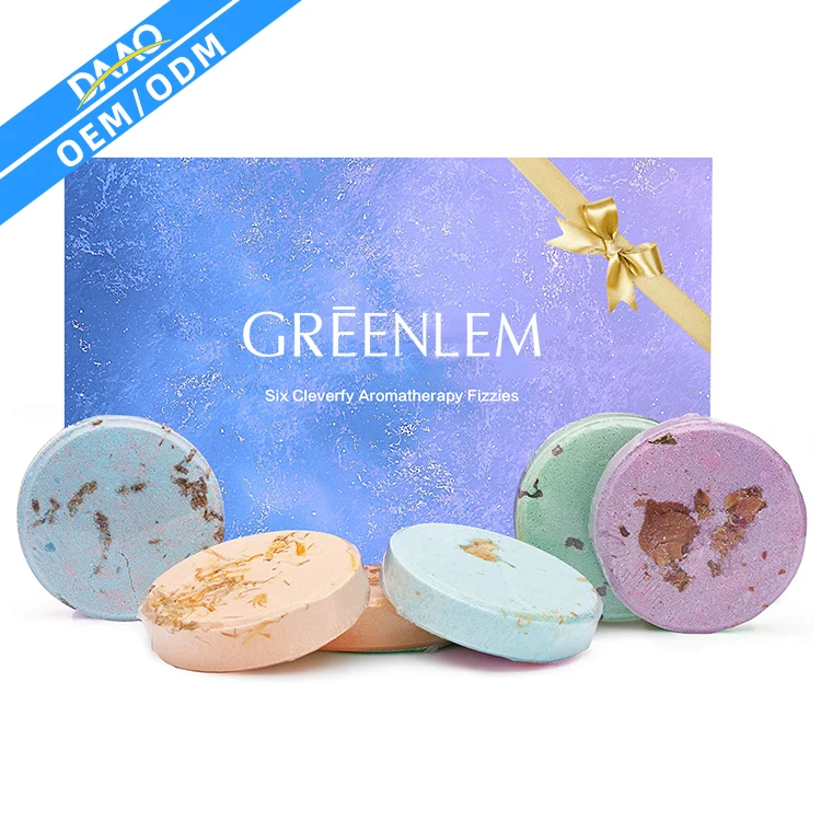 DAAO Aromatherapy Bombs All Natural Bath bombs Fizzy Organic Shower Steamer Tablets Shower Steamers for Women