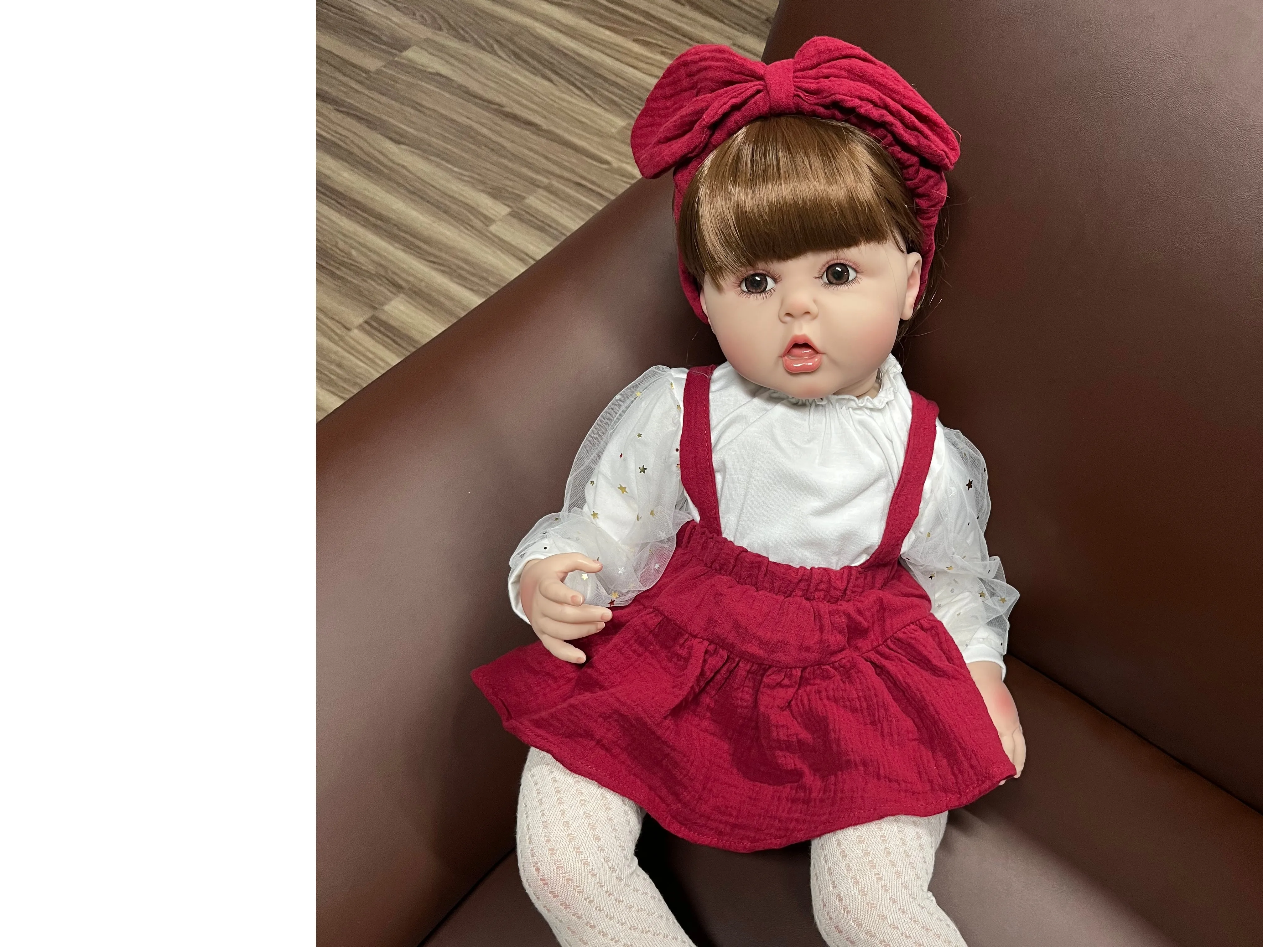 China Manufacturers Customize Christmas Gift Toddler Realistic Baby Reborn Doll with Accessories