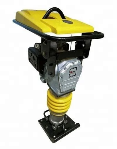 hot salegasoline type  jumping jack /floor vibrating machine / tamping rammer machine