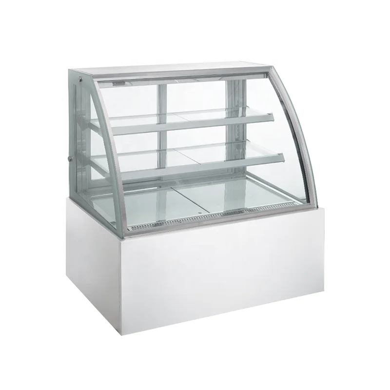 Wholesale Commercial Refrigerator Display Sweets  Refrigeration Equipment Cake Showcase Bread Display Case