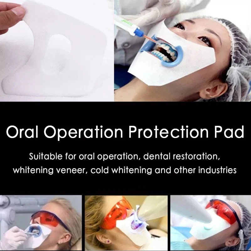 Disposable Anti-Drug Bibs Napkin Medical Oral Care Tools