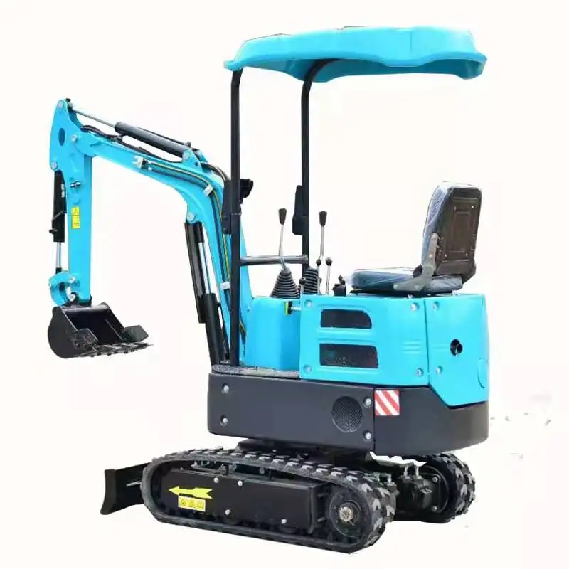 Shanding SD12D weight 1 ton Crawler Diesel smallest Mini Excavator meet EURO5