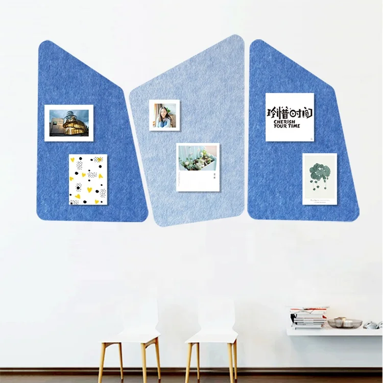 
Set of 3 family notice wall sticker decoration felt pin board bulletin board 