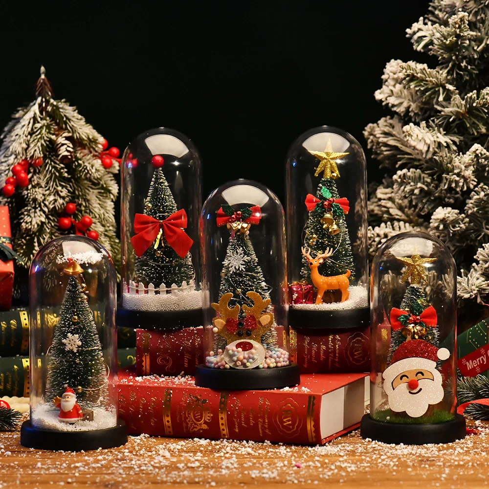 Горячая распродажа зимний светодиодный абажур Рождественский персонаж законченное украшение световое празднование рождественской годовщины