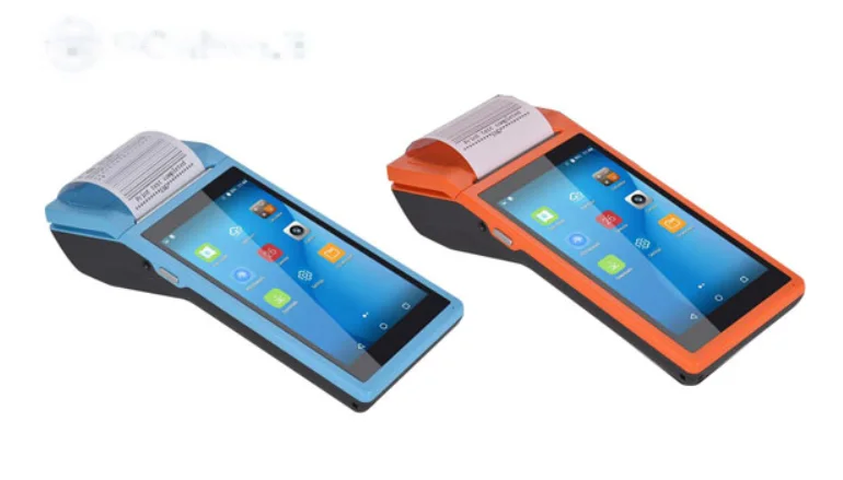 Беспроводная ручная NFC POS-терминал Android 6 POS-машина для лотерейных/автобусных билетов