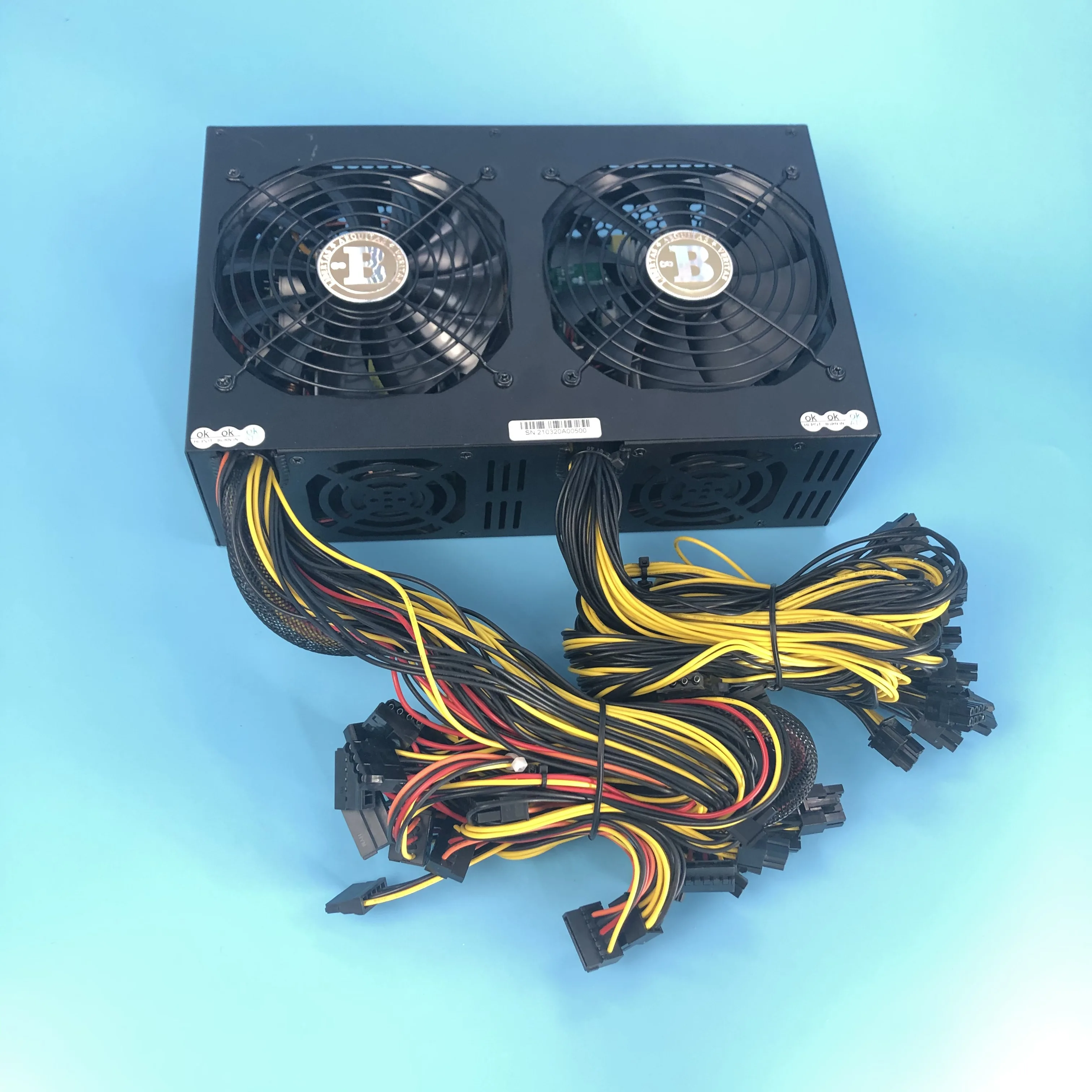  BTC ETH mining atx gold minging power supply 1800w support 8