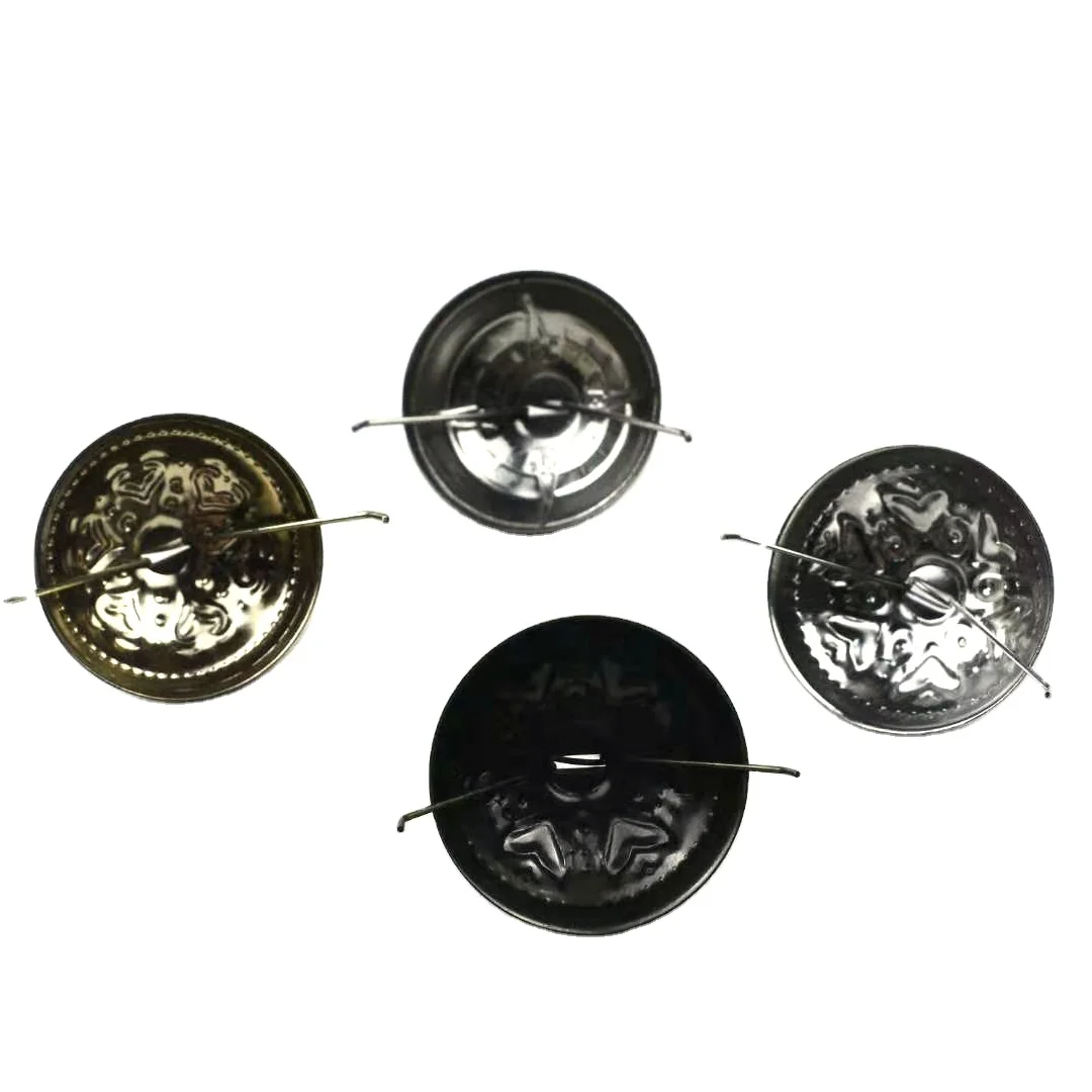 
Christmas hardware accessories glass ball cap cover 7mm-70mmPET ball iron cover source factory customization 