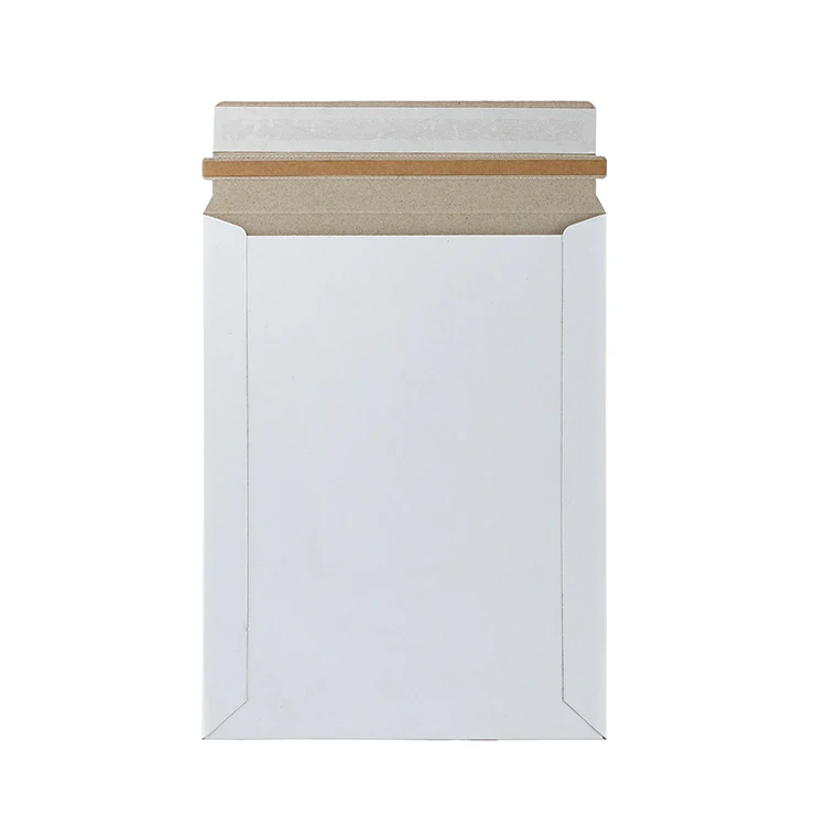 Wholesale cardboard gift envelope photo document mailer custom size logo