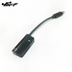 3.5mm AUX 8Pin Audio Charger For iPhone Headphone Jack Adapter