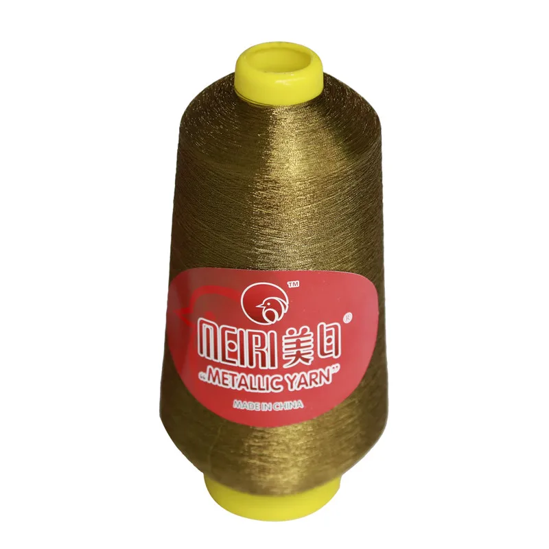 
High quality Lurex thread S type metal thread embroidered metal yarn 