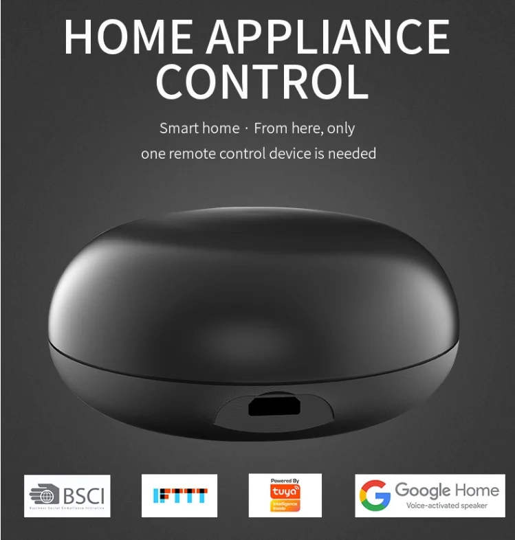 Пульт дистанционного управления Умный дом Wifi IR Blaster Alexa Google Home Голосовое управление RF IR универсальный пульт дистанционного управления