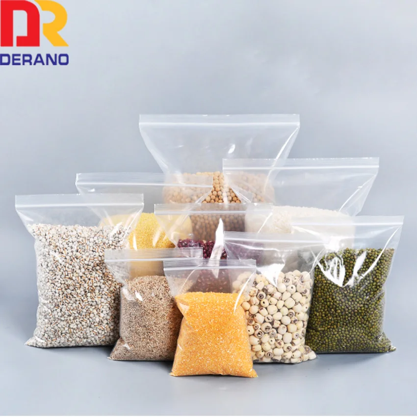 plastic zip lock poly bags clear zipper plastic bag from China supplier