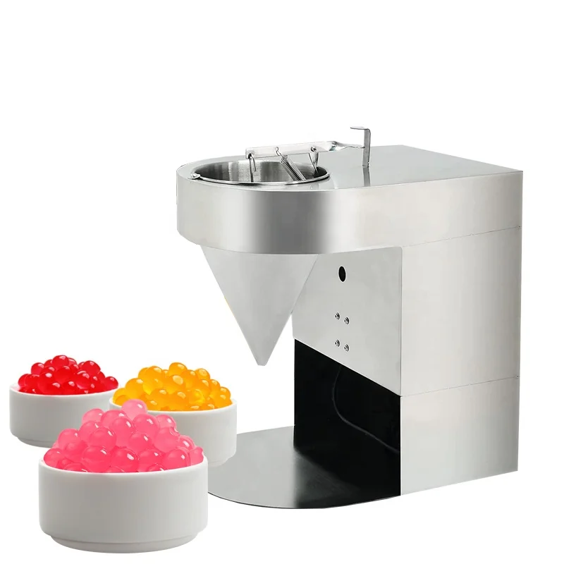 3-20mm Bubble Tea Equipment Single Head Popping Boba Making Machine Boba Popping Boba Molding Machine
