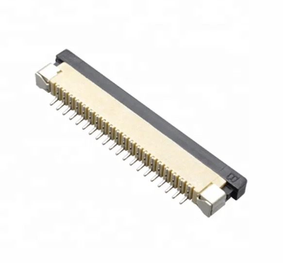 1.0mm pitch surface mount upsitde contact FPC Connector