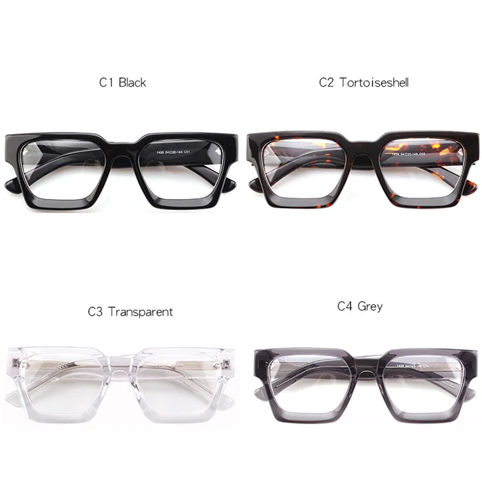 Customized Logo Fashion Optical Glasses Frame Men Wholesale Handmade Eyewear Retro High Quality Acetate Eyeglass Frame