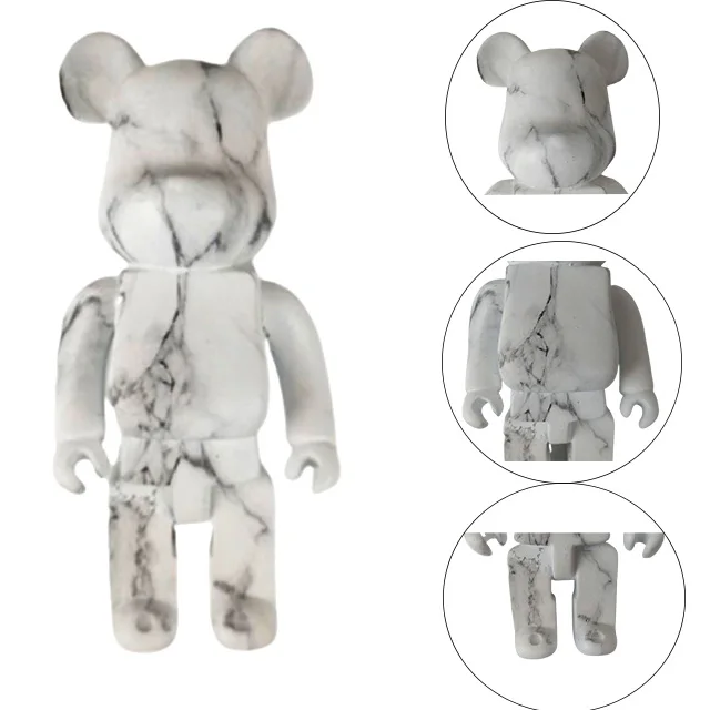 Custom Any Patterns Bearbrick 400%  700% 1000% Resin Bearbrick Statue For Home Decoration