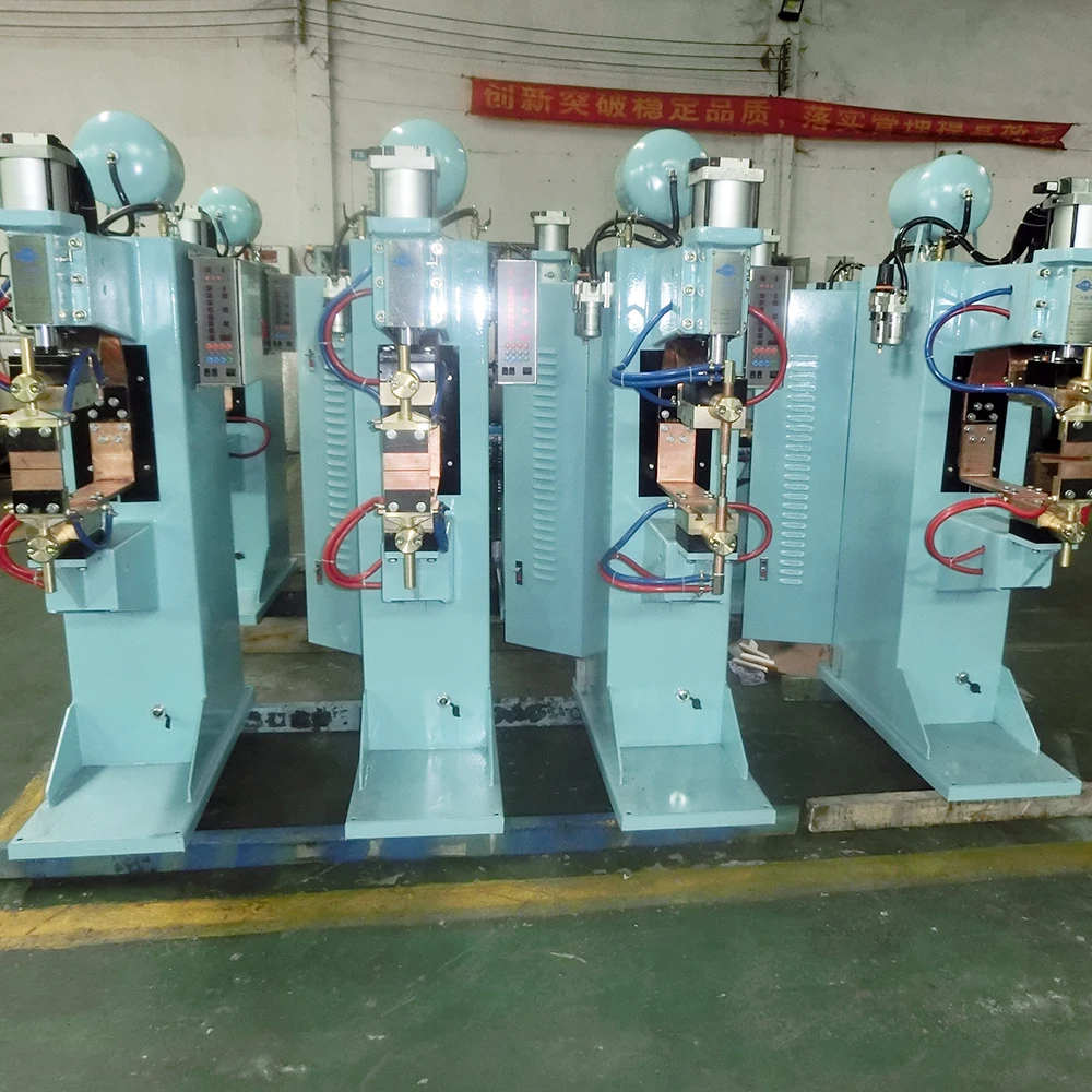 Bracket Type Medium Frequency DC Double Head XY Axis Projection Welding Machine Multi-Head Spot Welder