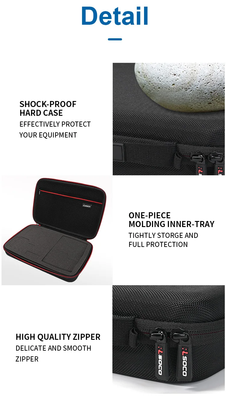 Portable Carrying Eva Ball Box Shockproof Travel Tool Case Ball Box EVA Billiard Ball Case