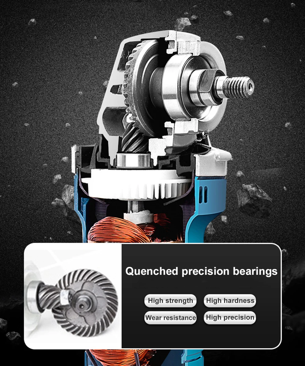 LINOON hardware tools industrial home used 100mm electric mini angle grinder