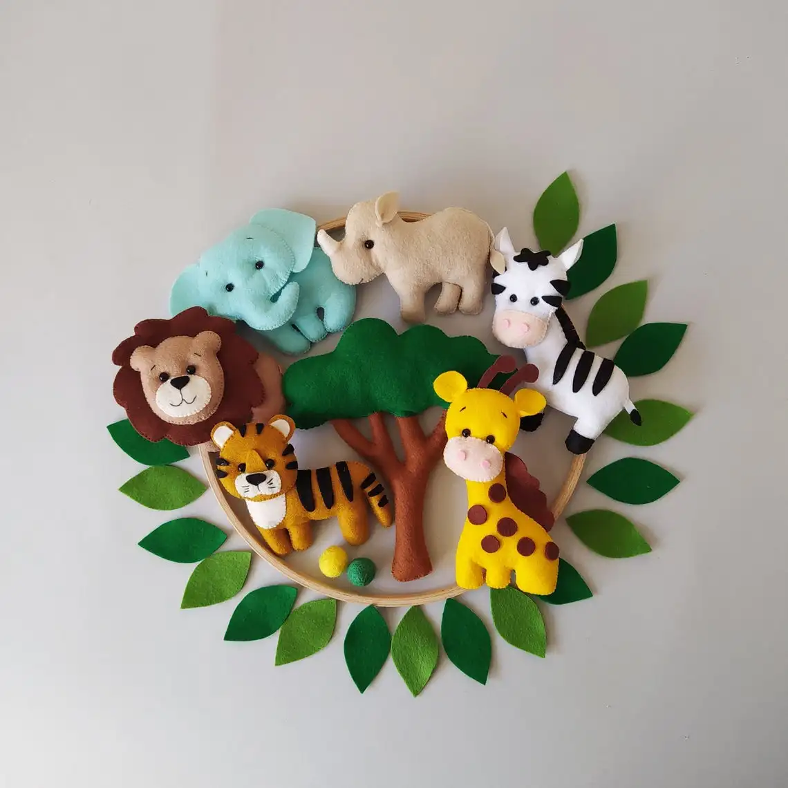 Tiny love toys baby mobile frame Felt Baby hanging cot mobile for Boys and Girls