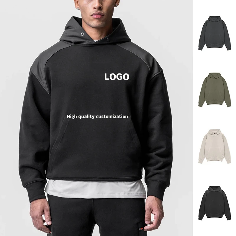 High quality customizationHigh quality super Dalian hoodie hoodies unisex high quality anti-shrink450 gsm hoodie