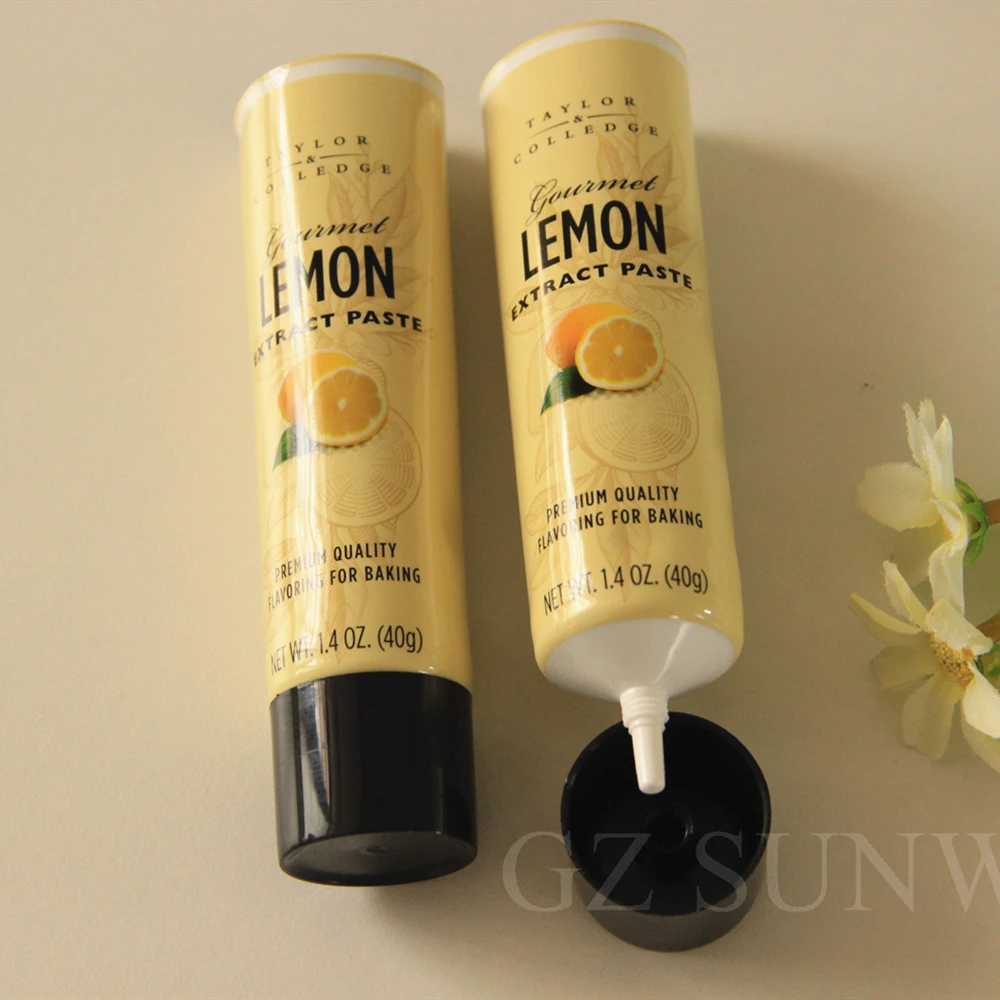 Soft PBL Food Tube Chocolate Paste Squeeze Tube