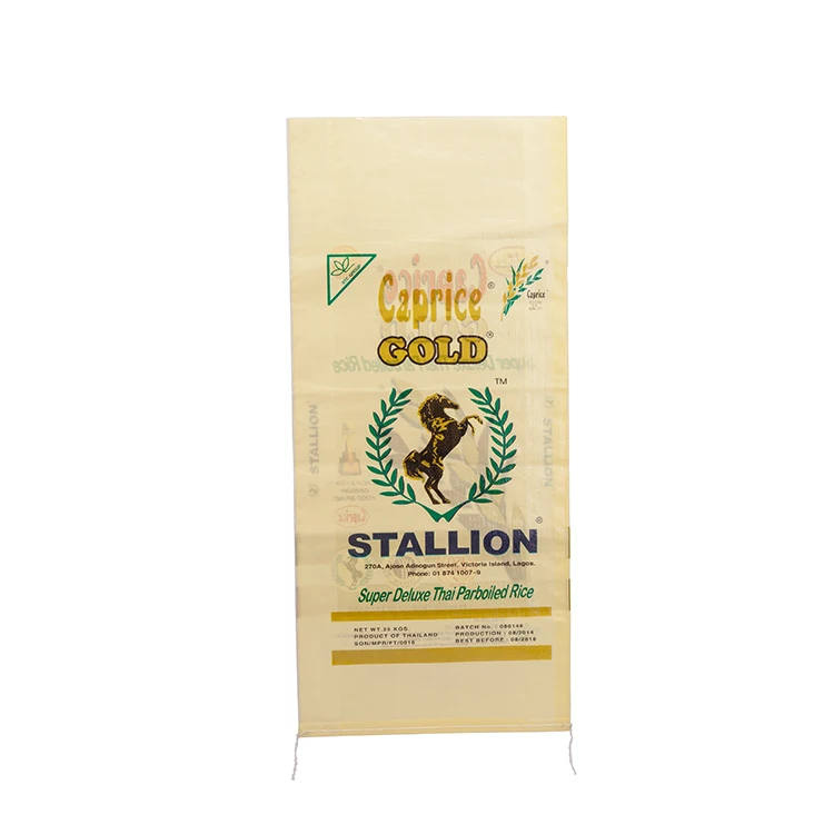 25kg 50kg printed pp woven bags rice woven bag corn and wheat storage bag