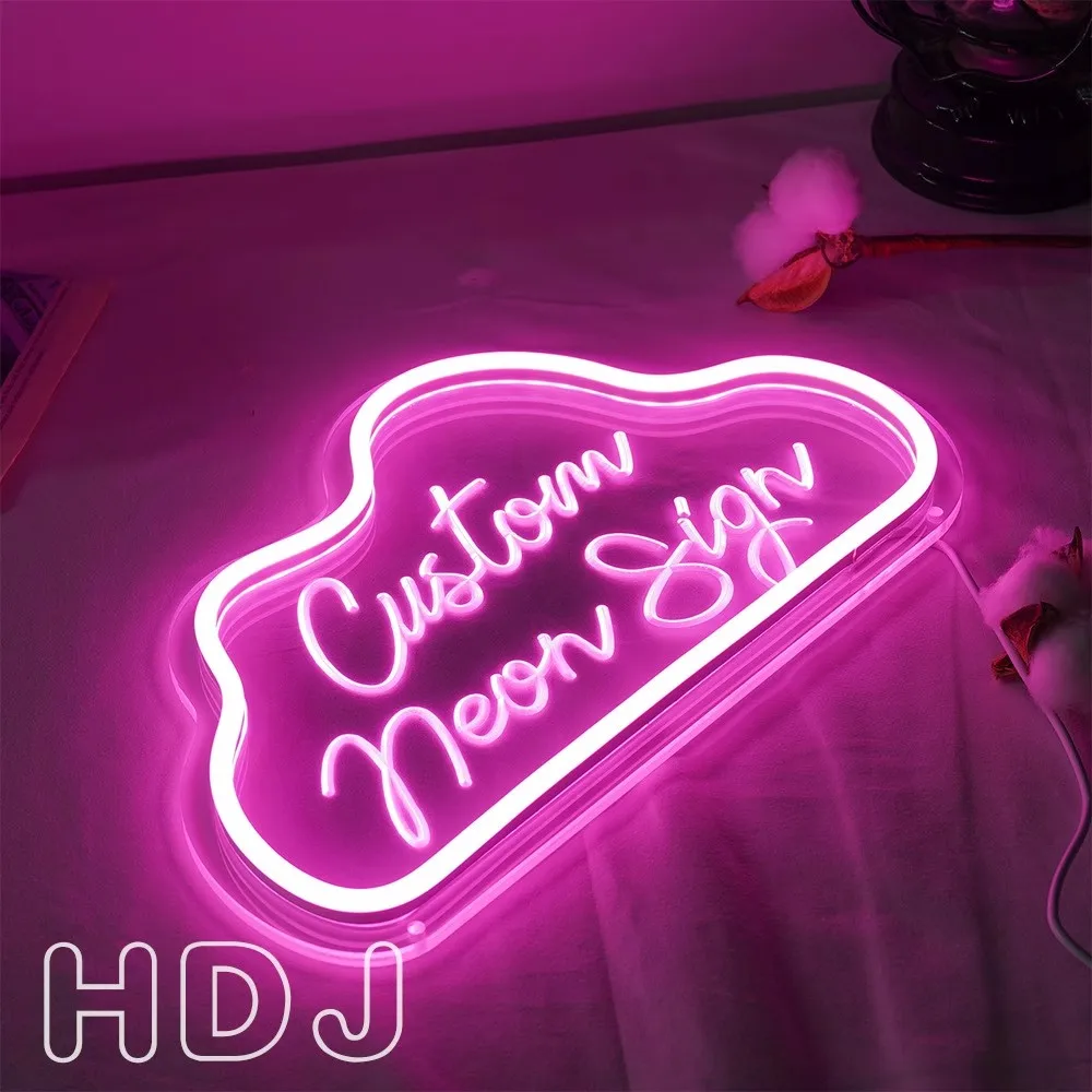 Drop Shipping Custom Neon Lights Sign Happy Birthday Only Advertising LED Sign