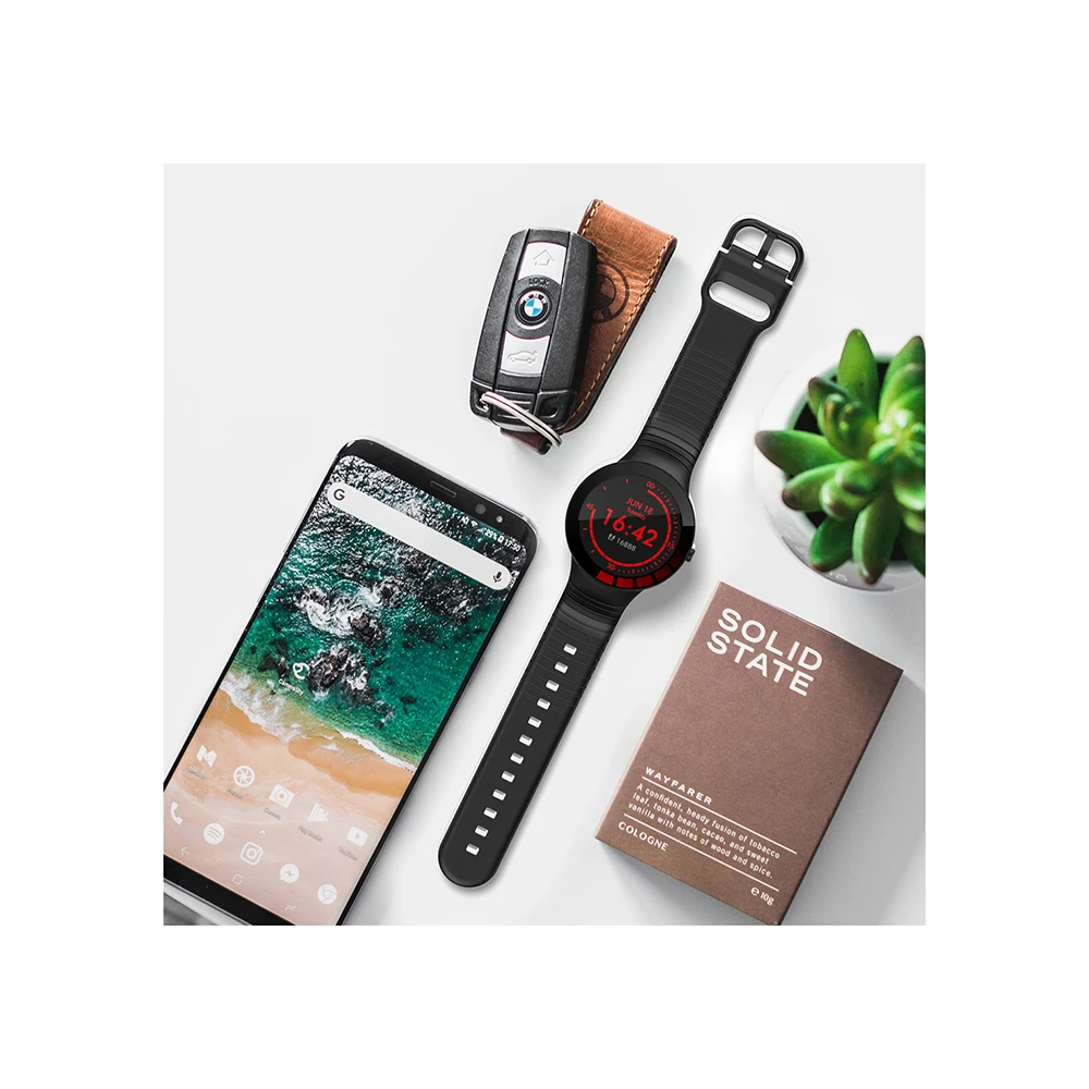 Production of special price durable 200 mah 1.28-inch IPS HD smart watch