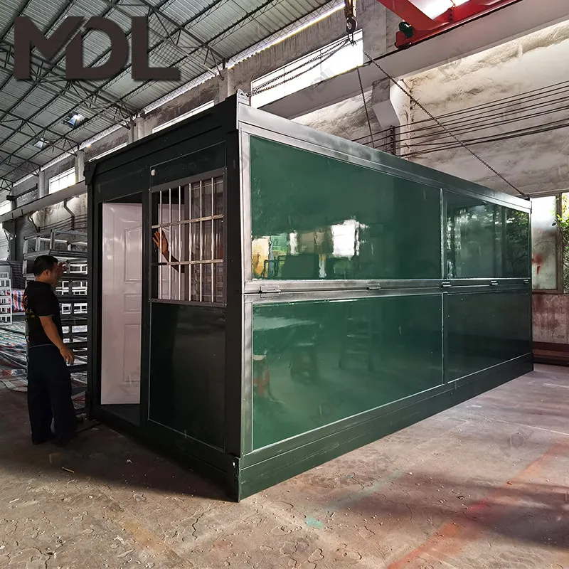 Hot Sale 20 Ft Expandable Container House Prefab Steel Storage Shipping House Container House