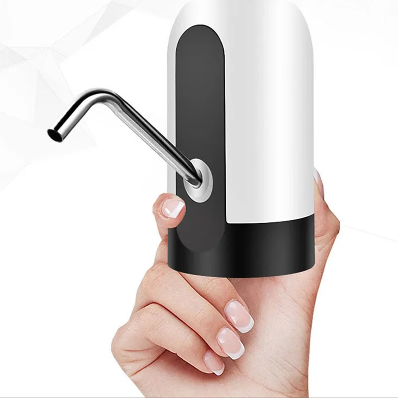 Mini Rechargeable Bottle Pump Portable Automatic Electric Wireless Smart Drinking Water Dispenser Pump