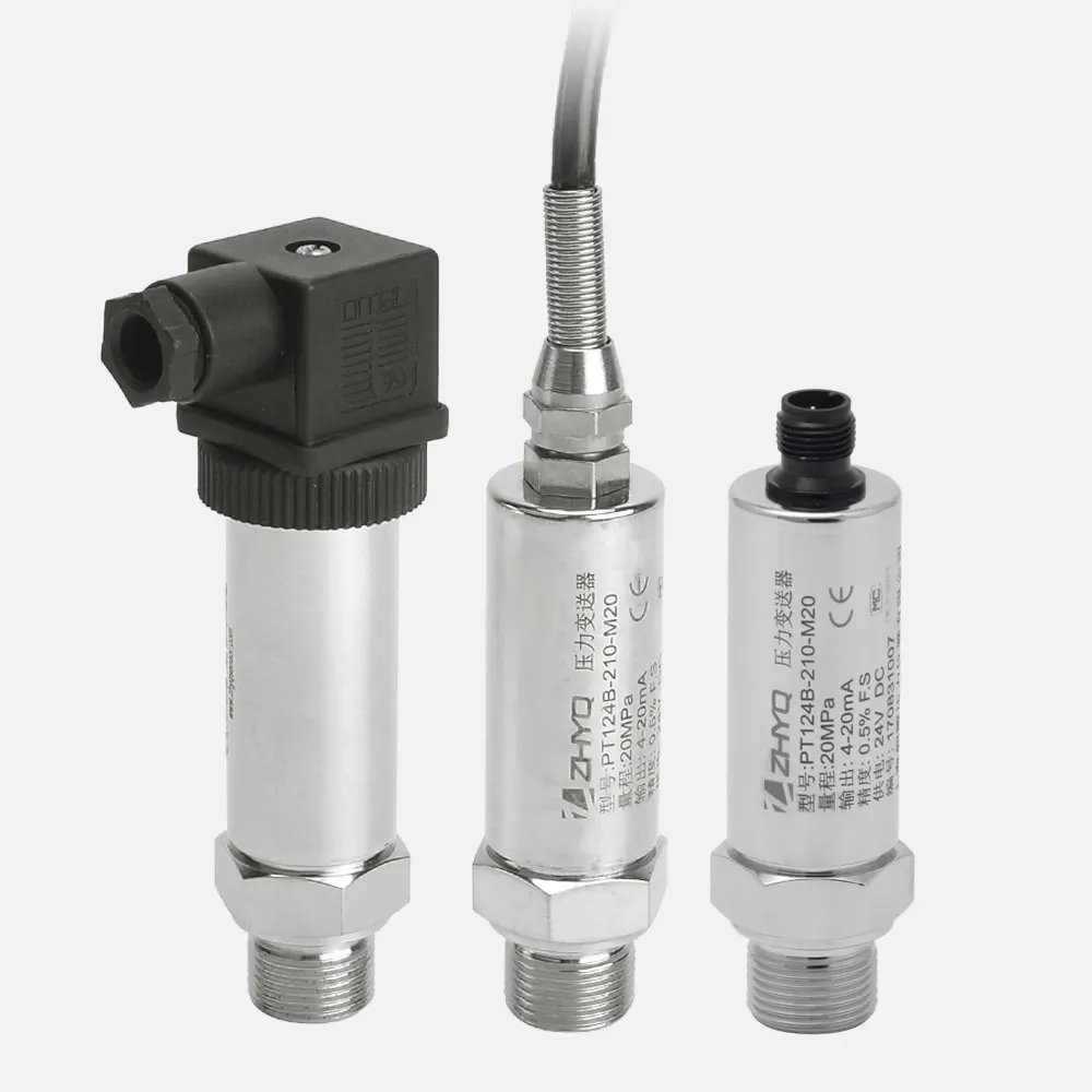high quality 5v 0-10v 4-20mA output piezoelectric air water pipeline pressure transmitter