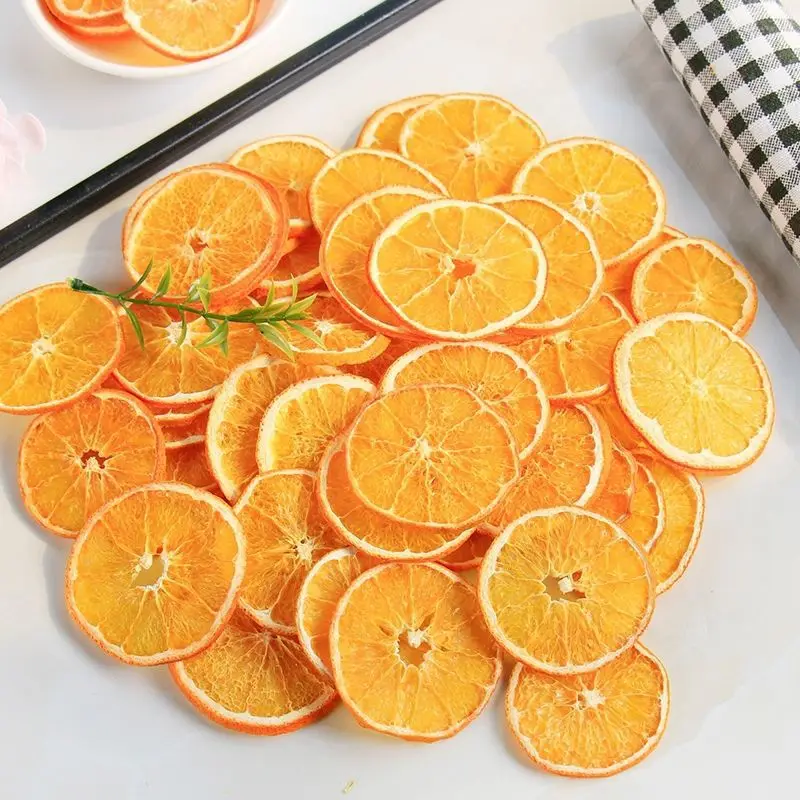 TONGJIN Wholesale Supply 100% Natural Citrus Junos Decoration Fruit Tea Freeze-dry Dried Orange Slice