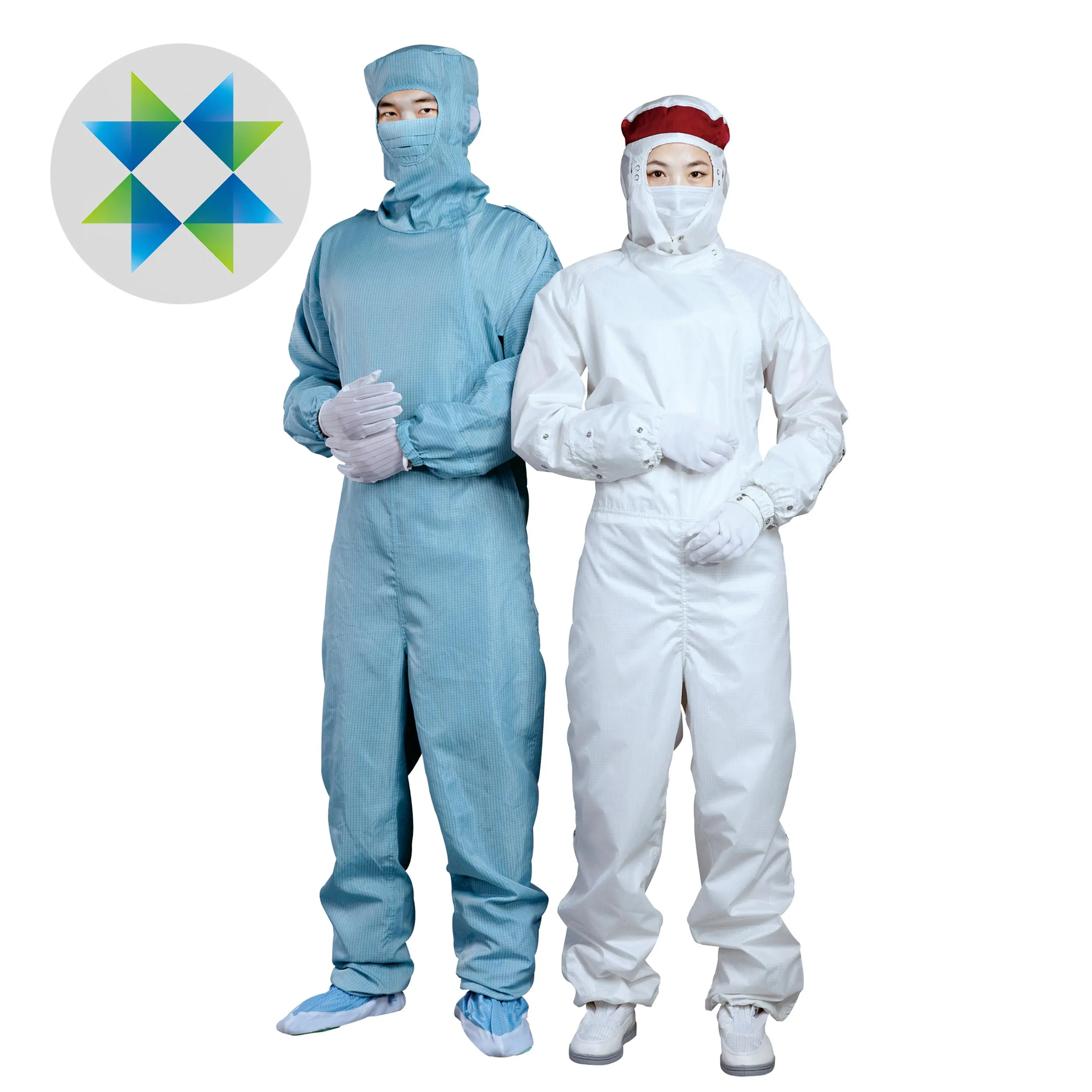 SKPURE manufacturer wholesale ESD clothing antistatic coveralls cleanroom ESD smock suits lab coat