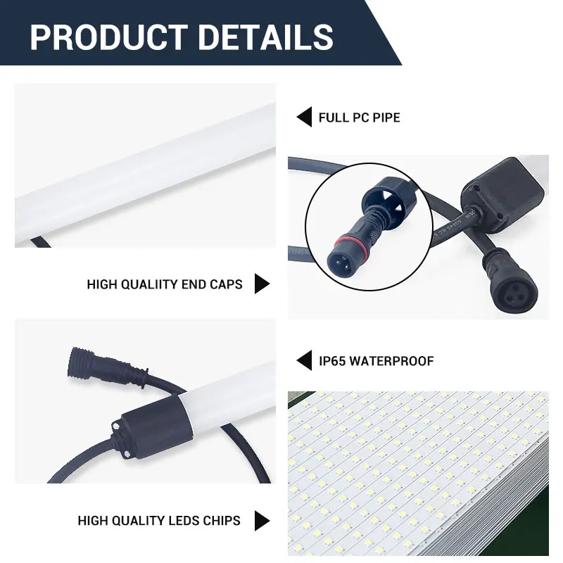 Chinese manufacturer High quality 4ft 22w 4000k T8 Linkable Tri-Proof Led Linear Light Waterproof Led Tube Triproof Light