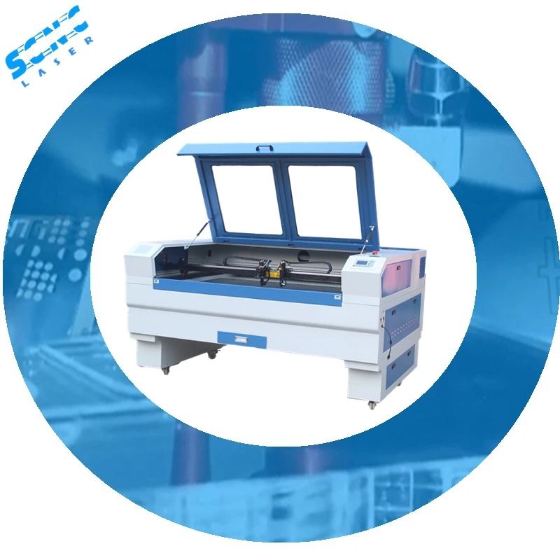 Supercnc высокоточная камера двойного видения 1390 co2 лазерная резка с ccd