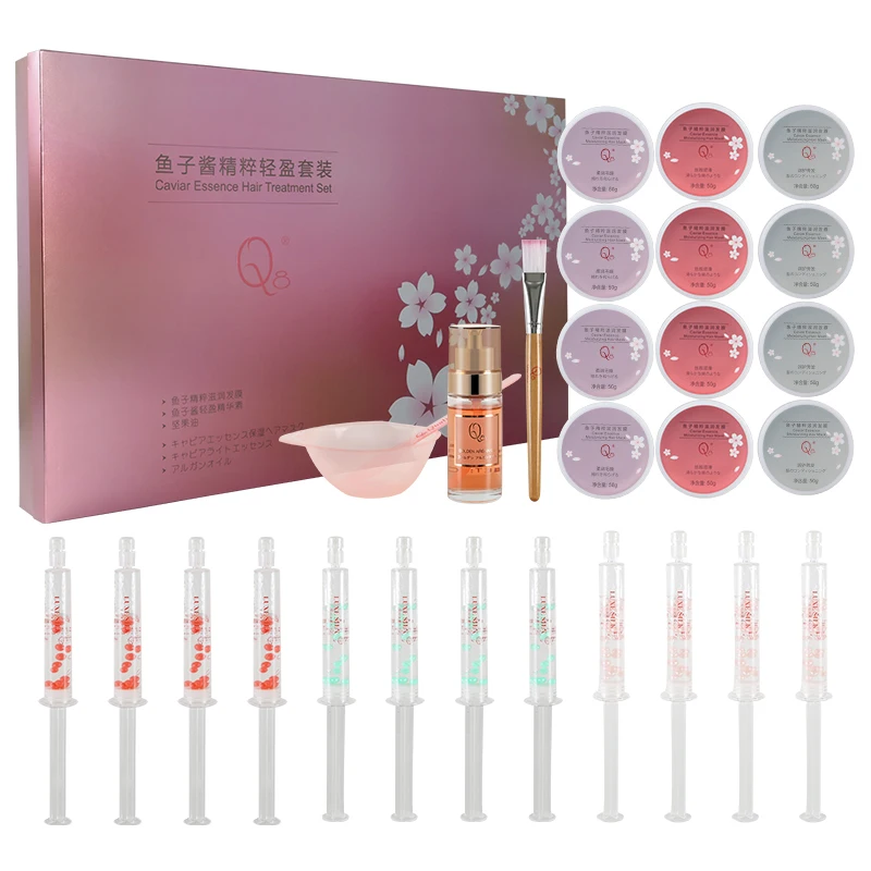 OEM wholesale price caviar organic fragrance smooth styling products beauty hair mask for dry hair